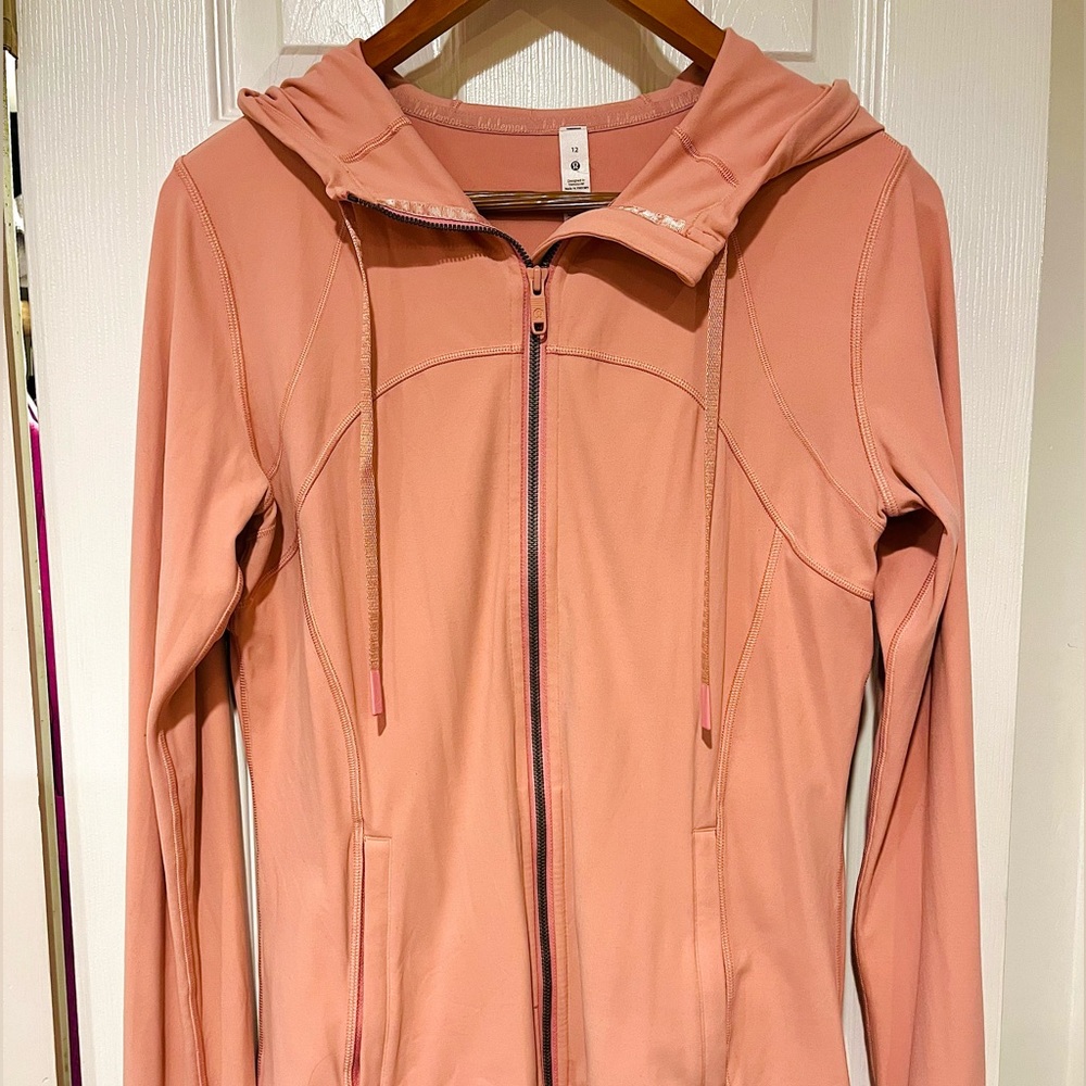 LULULEMON Zip Up Athletic Jacket Pink
